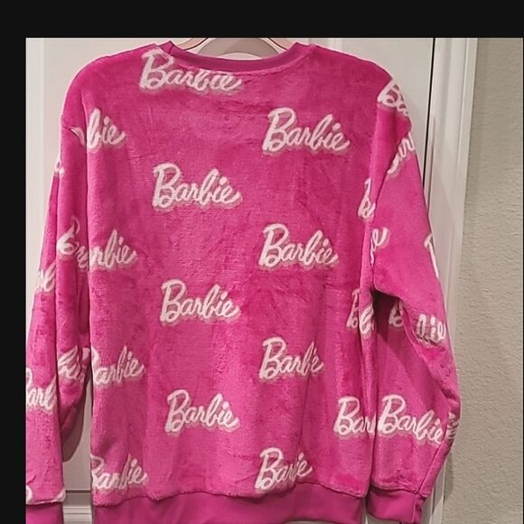 Barbie Signature Logo Crew Neck L/S Sweatshirt - Picture 6 of 6